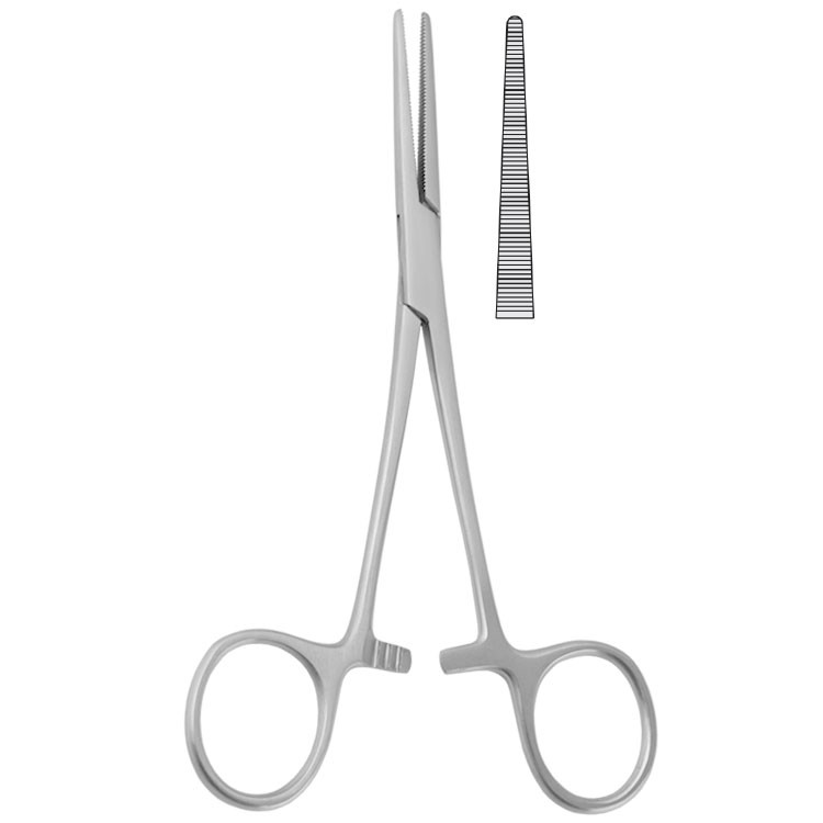 Kleszczyki naczyniowe Crile proste 145mm