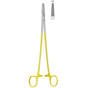 Falcon-Grip Igłotrzymacz Masson dla leworęcznych 270mm węglik spiekany