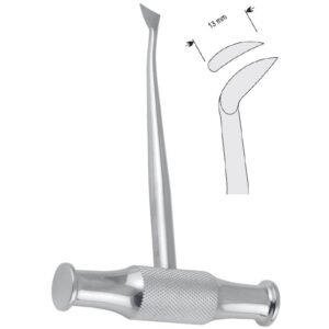 Dźwignia z uchwytem w kształcie 'T' Winter lewa fig. 14L