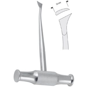 Dźwignia z uchwytem w kształcie 'T' Winter lewa fig. 13L