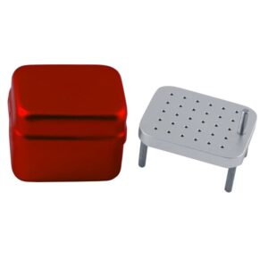 Endobox Mini na 30 pilników, czerwony