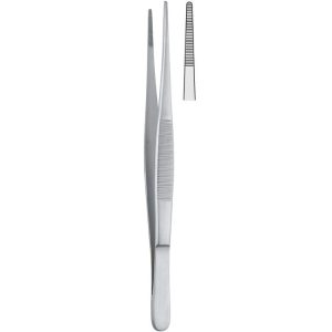 Penseta anatomiczna ząbkowana Falcon wąska 160mm