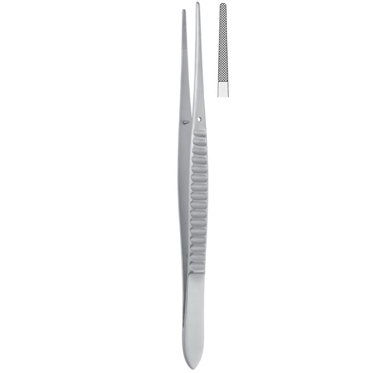 Penseta anatomiczna ząbkowana Waugh 180mm