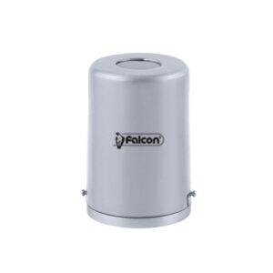 Pojemnik do waty aluminiowy, srebrny