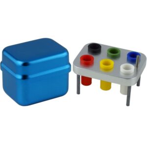 Pojemnik na gutaperkę Mini niebieski