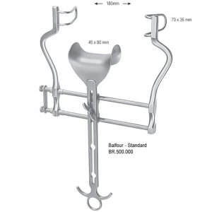Hak Balfour-Standard brzuszny automatyczny, zestaw