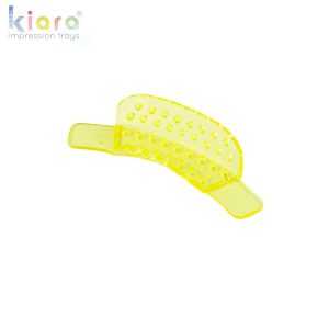 Kiara Jednorazowa łyżka wyciskowa niebieska połówkowa przód fig. 20 (25 szt.)