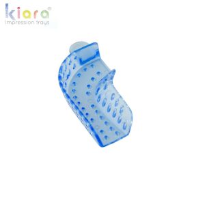 Kiara Jednorazowa łyżka wyciskowa niebieska połówkowa górna lewa / dolna prawa fig. 21 (25 szt.)