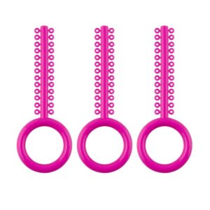 ElastoMax Uno-I ligatury ostry róż (40 pasków, 1040 szt.)