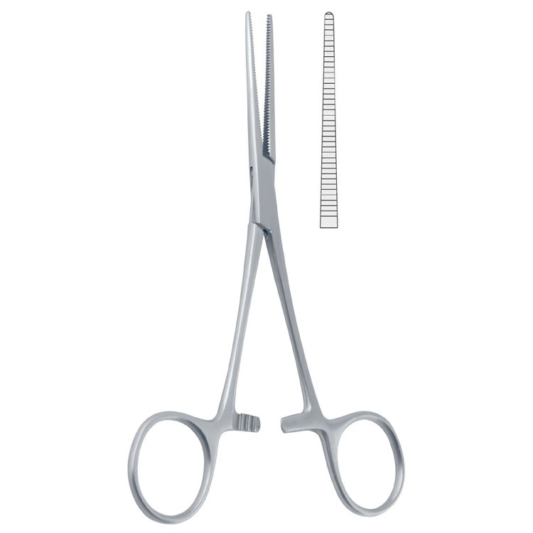 Kleszczyki naczyniowe Pean-Delicate proste 130mm