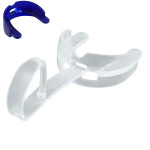 Ultima Ochraniacz sportowy do warg z paskiem przeźroczysty