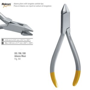 Falcon-Grip Kleszcze Adams do doginania drutu duże płasko/płaskie