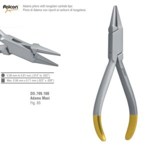 Falcon-Grip Kleszcze Adams do doginania drutu duże płasko/okrągłe