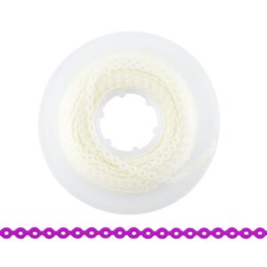 ElastoMax Łańcuszek krótki, bez lateksu, perłowy (4.5m na szpuli)