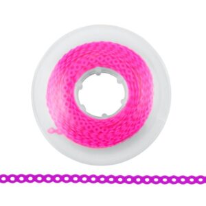 ElastoMax Łańcuszek ciągły, bez lateksu, ostry róż (4.5m na szpuli)