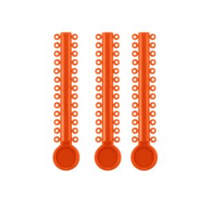 ElastoMax Uno ligatury pomarańczowe (40 pasków, 1040 szt.)