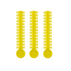 ElastoMax Uno Ligatury żółte (40 pasków, 1040 szt.)