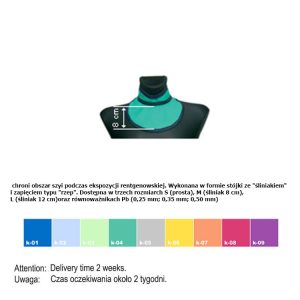 Kołnierz ochronny AT roz M 8cm