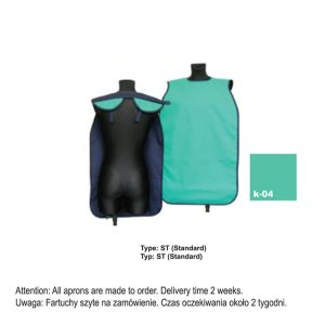 Fartuch ochronny typ ST-Standard ciężki 0.50mm Pb