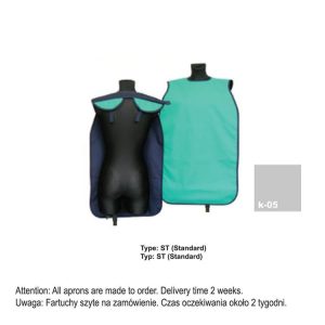 Fartuch ochronny typ ST-Standard ciężki 0.50mm Pb