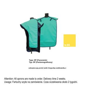 Fartuch ochronny typ SP-Pantomograficzny ciężki 0.35mm Pb