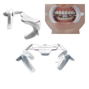 Rozwierak policzkowy do zdjęć dwustronny średni