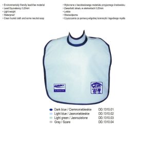 Fartuch ochronny dla dzieci jednostronne 0.25mm Pb, kolor szary