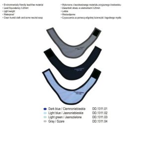 Kołnierz ochronny dla dzieci, 0.25mm Pb, kolor zielony