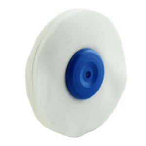 Szmaciak polerski ø 105x40mm-40 warstw czysta bawełna biała