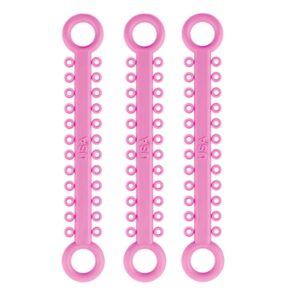 ElastoMax ligatury, bez lateksu, jasnoróżowe (1008 szt.)