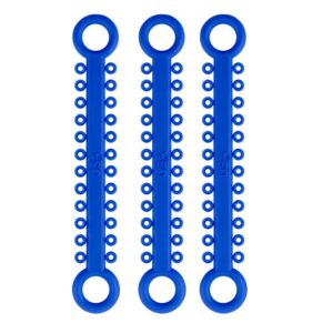 ElastoMax ligatury, bez lateksu, niebieskie (1008 szt.)