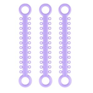 ElastoMax ligatury, bez lateksu, fioletowe (1008 szt.)