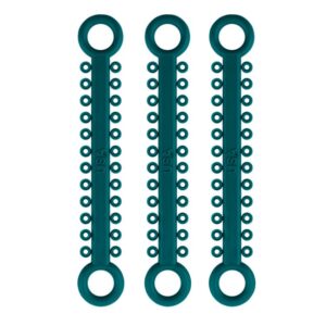 ElastoMax ligatury, bez lateksu, zielonomodry (1008 szt.)