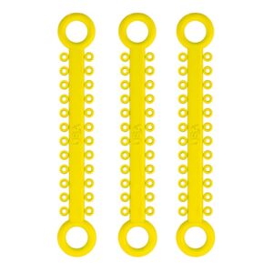 ElastoMax ligatury, bez lateksu, żółte (1008 szt.)