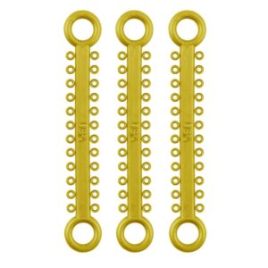 ElastoMax ligatury, bez lateksu, złoty metalik (1008 szt.)