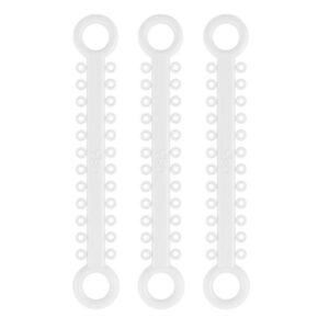 ElastoMax ligatury, bez lateksu, przeźroczyste (1008 szt.)