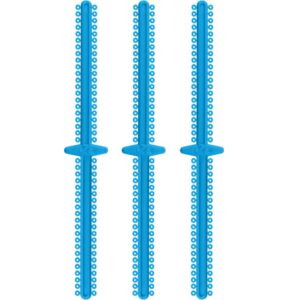 ElastoMax Duo ligatury, bez lateksu, turkus (1008 szt.)