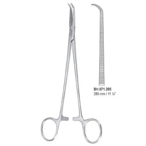 Kleszczyki preparacyjne Gemini zagięte 285mm