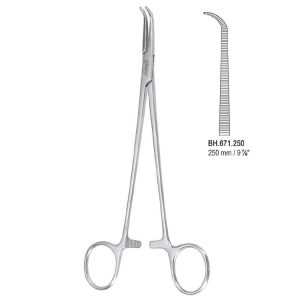 Kleszczyki preparacyjne Gemini zagięte 250mm