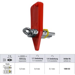 Śruba standard szkieletowa sekcyjna 13.5 x 5 mm