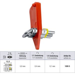 Śruba standard szkieletowa sekcyjna 13.5 x 5 mm