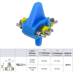 Śruba Bertoniego wielosektorowa 7mm