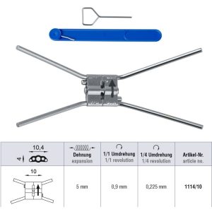Śruba rozszerzająca podniebienna 5mm