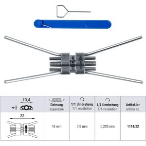 Śruba rozszerzająca podniebienna 18mm