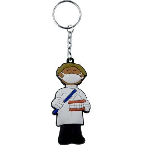 Breloczki do kluczy, dentyści (Opak.6 szt.)