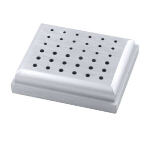 Podstawka do wierteł na turbiny i kątnice 60 x 50 mm (na 36 szt.)