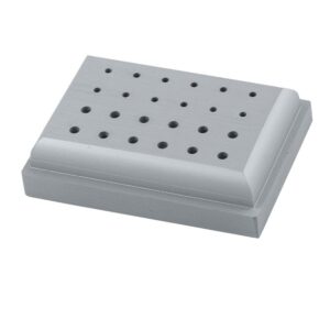 Podstawka do wierteł na turbiny i kątnice 60 x 40 mm (na 24 szt.)