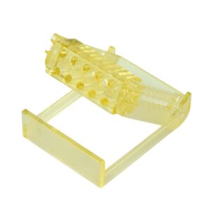 Stojak przeźroczysty na pilniki, na 10 pilników (autoklawowalny 135°C)