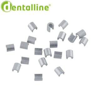 Stopery tytan mini otwarte na łuki prostokątne .014”x.025” - .021”x.025” (20 szt.)