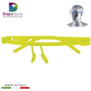 Visor-I Oprawka żółta do przyłbicy ochronnej (autoklawowalna 134°C)